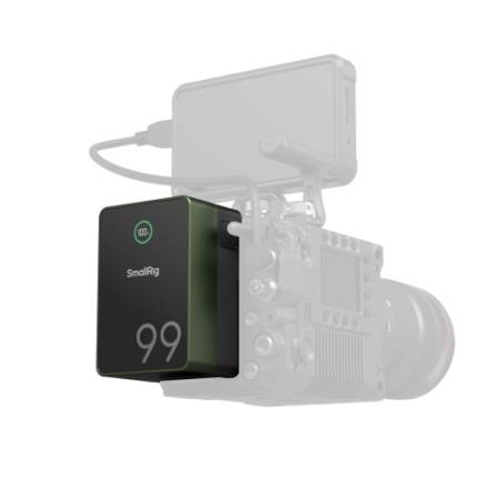 SmallRig 4974 VB99 Pro mini - akumulator w użyciu